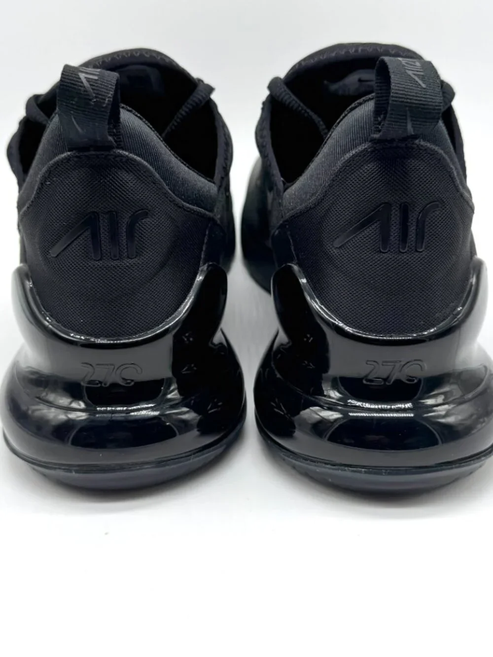 Nike Mens Air Max 270 Black Shoes Sz 10.5 New w/ Marks Activewear AH8050-005